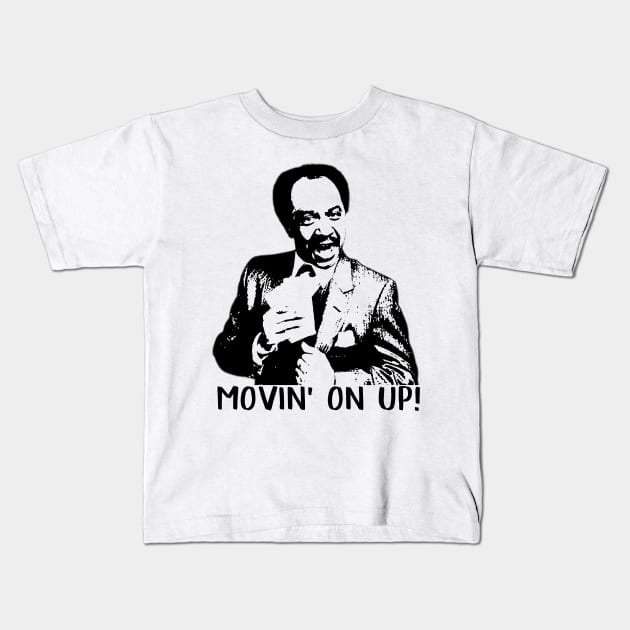 Movin' On Up! - Vintage Kids T-Shirt by tamisanita